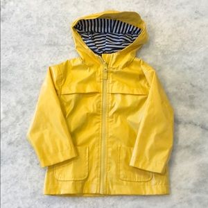 Toddler boys yellow raincoat